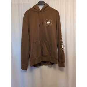 The North Face M Men's Brown Hoodie front pocket
